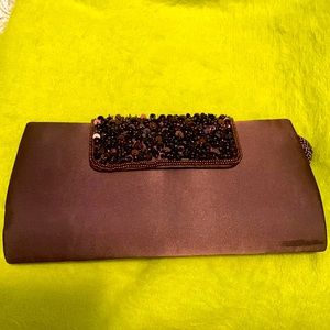 Dressy Brown Clutch
